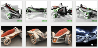 Illustration for article titled Everyone's a Critic: Peugeot's 2007 Design Contest Entries